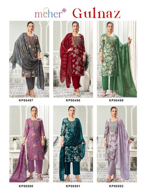 Meher Gulnaz catalog kurtis wholesaler in bisra