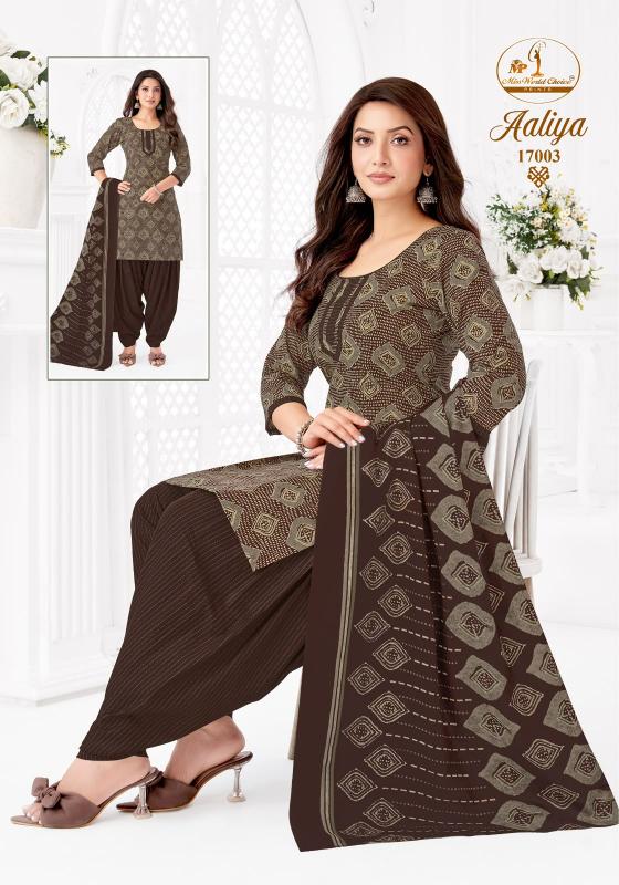 Miss World Aaliya Vol-17 - Readymade Patiyala Dress - Wholesale Catalog