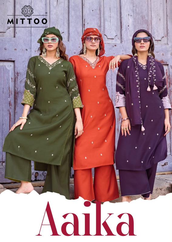 Mittoo Aaika catalog kurtis wholesale with price