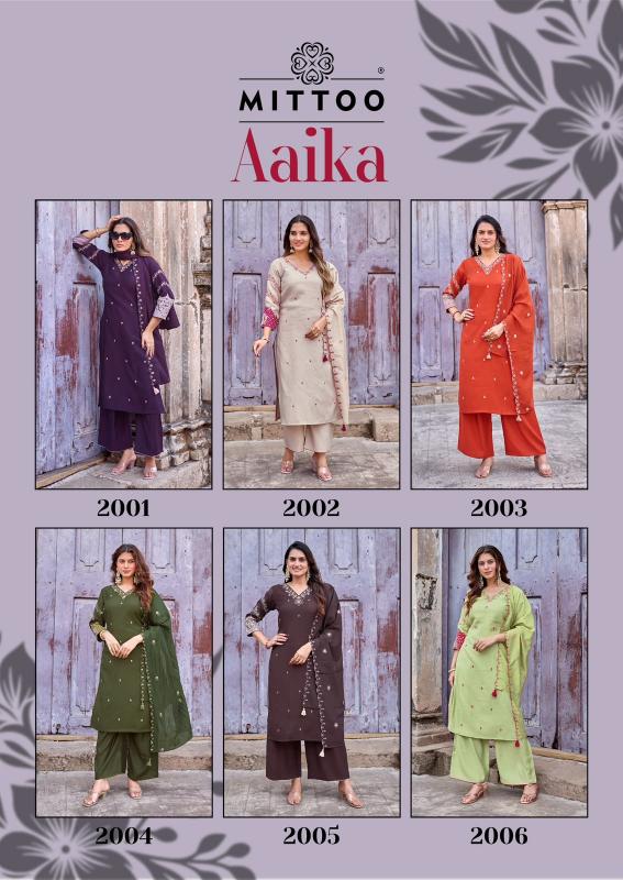 Mittoo Aaika catalog kurtis wholesale with price