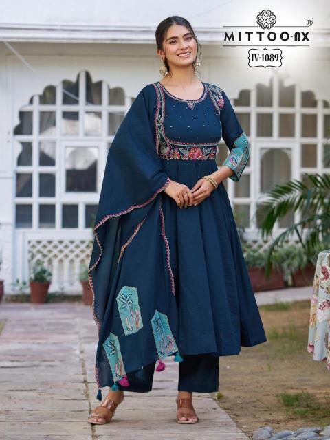 Mittoo IV 1089 catalog wholesale combo single kurtis