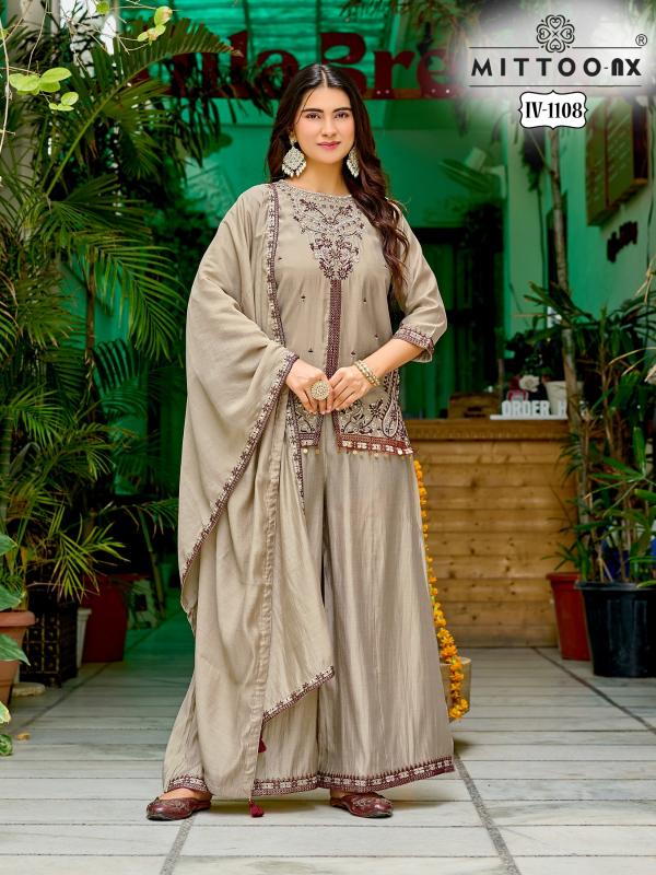 Mittoo IV 1107 & 1108 catalog ludhiana kurti wholesale market