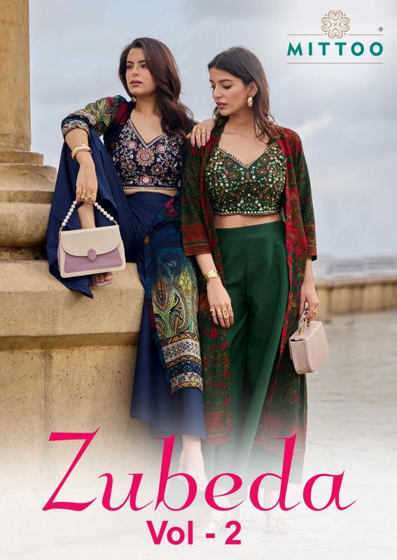 Mittoo Zubeda vol 2 Catalog wester wear festival wear