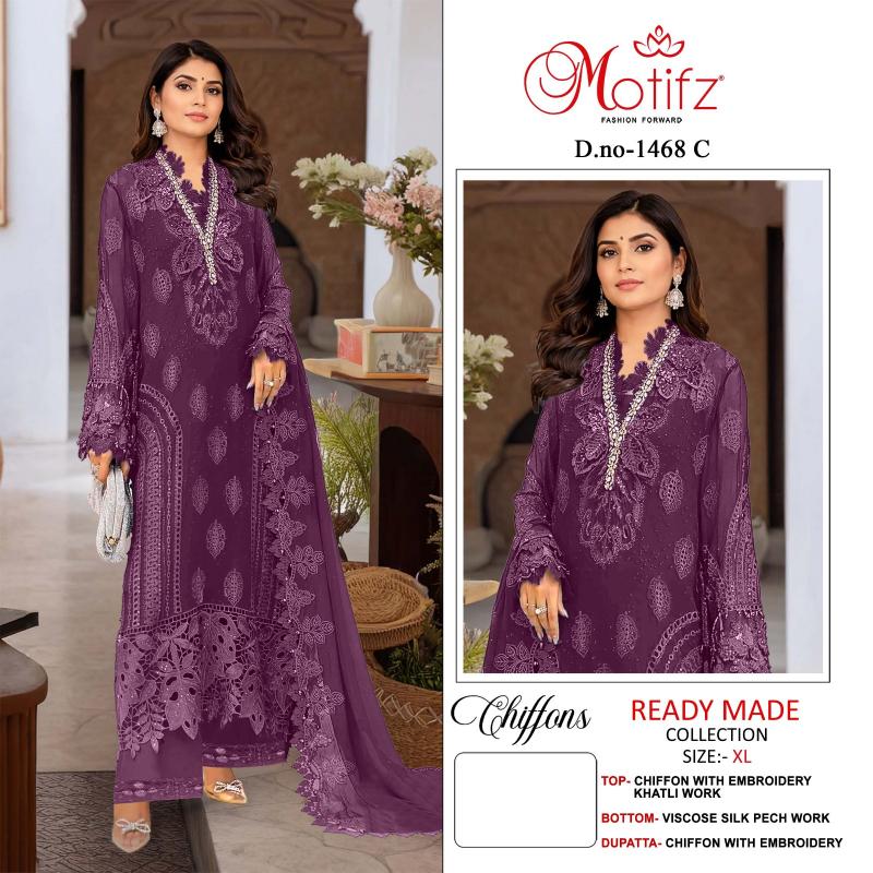 Motifz 1468 catalog pakistani suit wholesaler in mumbai
