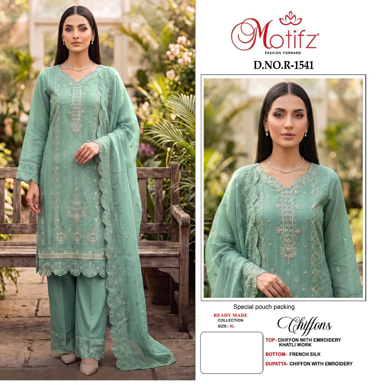 Motifz 1541 catalog pakistani suits at wholesale price in delhi