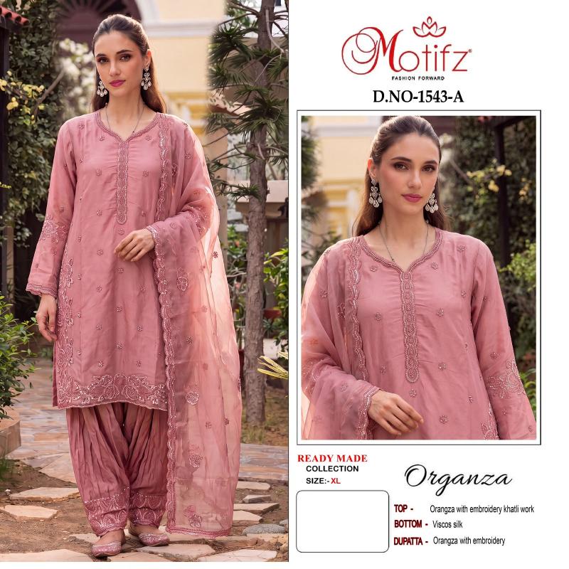 Motifz 1543 catalog pakistani suits at wholesale price
