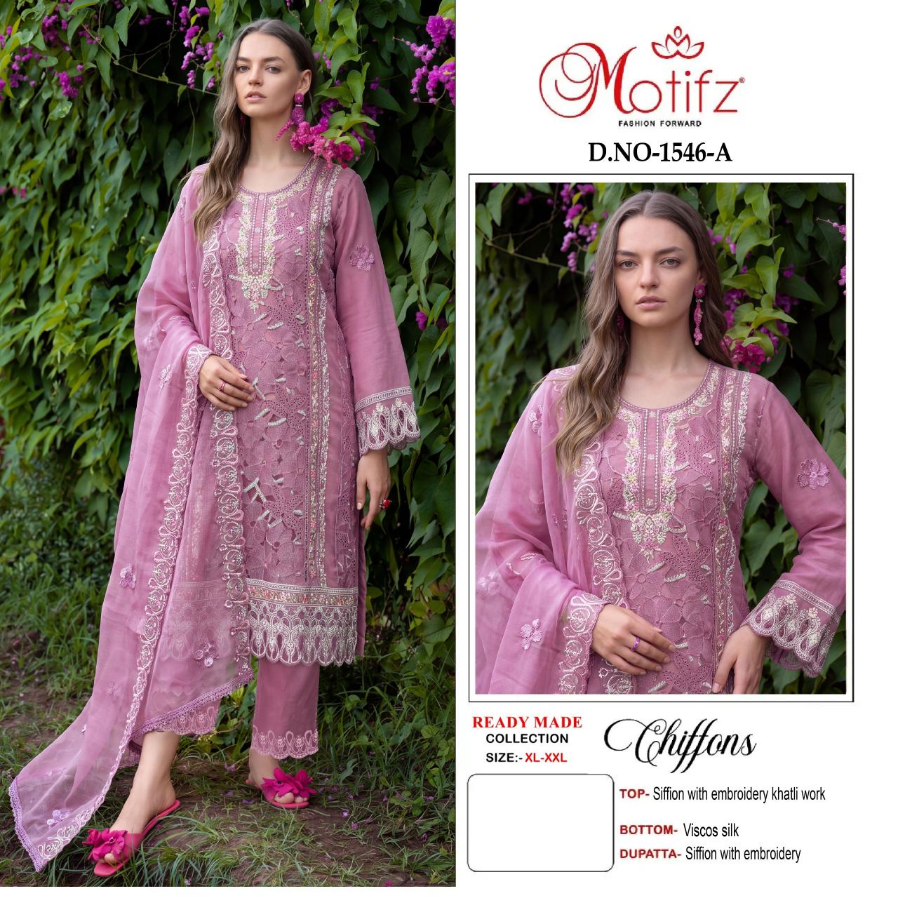 Motifz 1546 catalog pakistani suits wholesaler in delhi