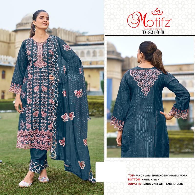 Motifz 5210 catalog wholesale pakistani suits in hyderabad