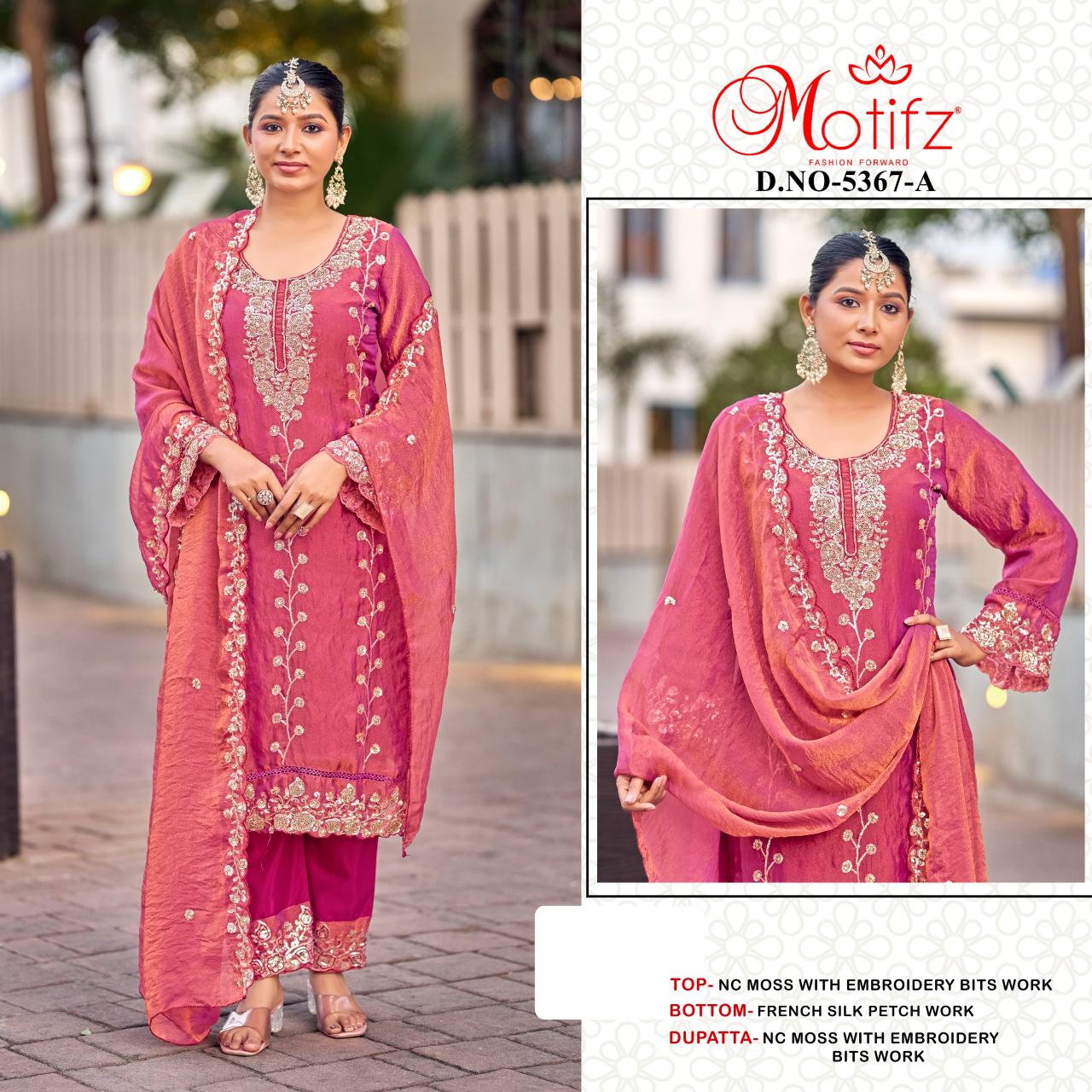 Motifz 5367 catalog pakistani suits wholesalers in india