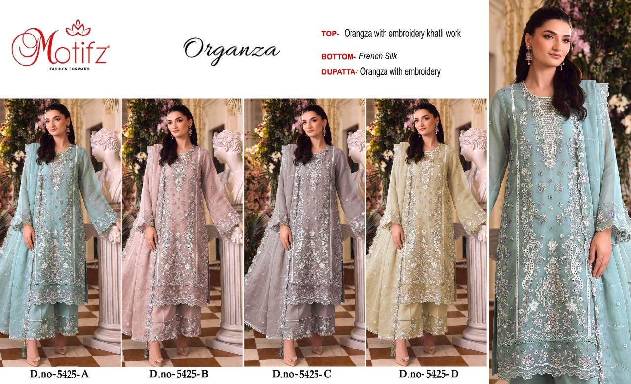 Motifz 5425 catalog pakistani suits wholesale market in delhi