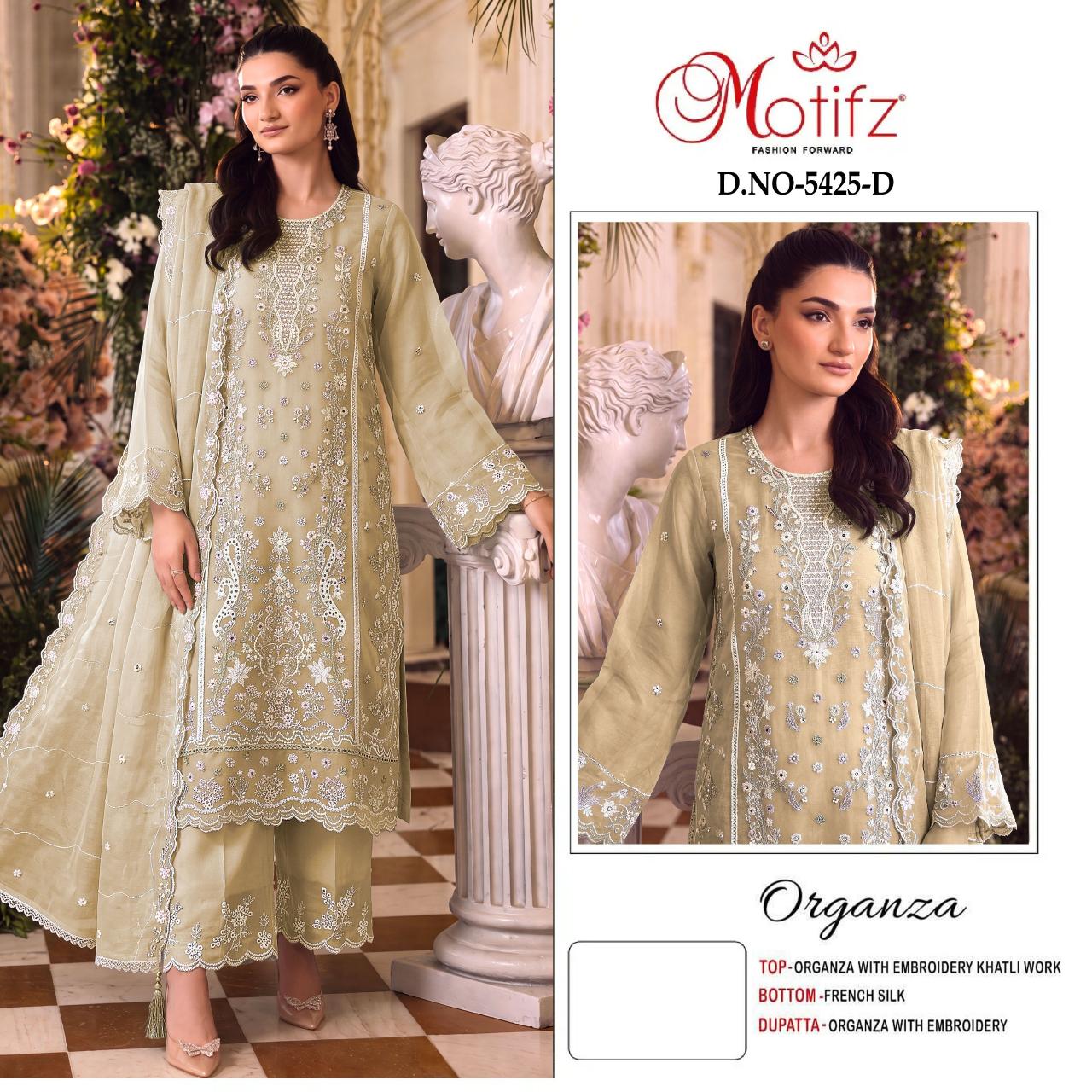 Motifz 5425 catalog pakistani suits wholesale market in delhi