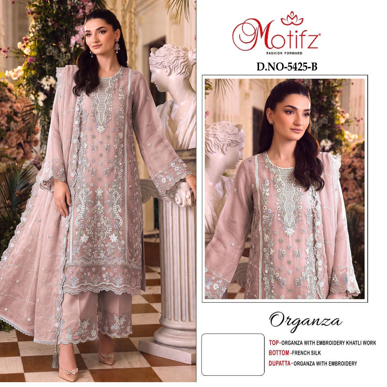 Motifz 5425 catalog pakistani suits wholesale market in delhi