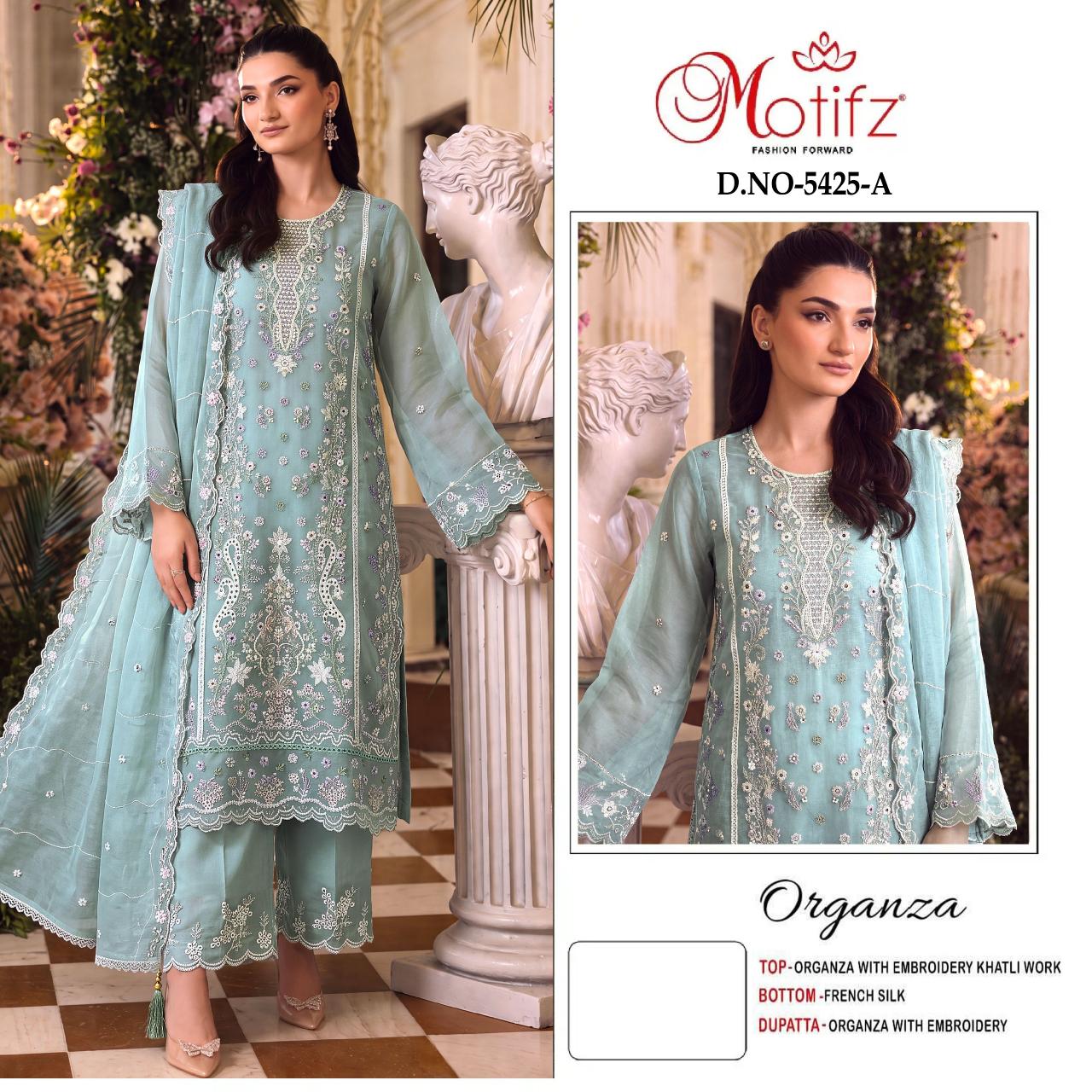 Motifz 5425 catalog pakistani suits wholesale market in delhi