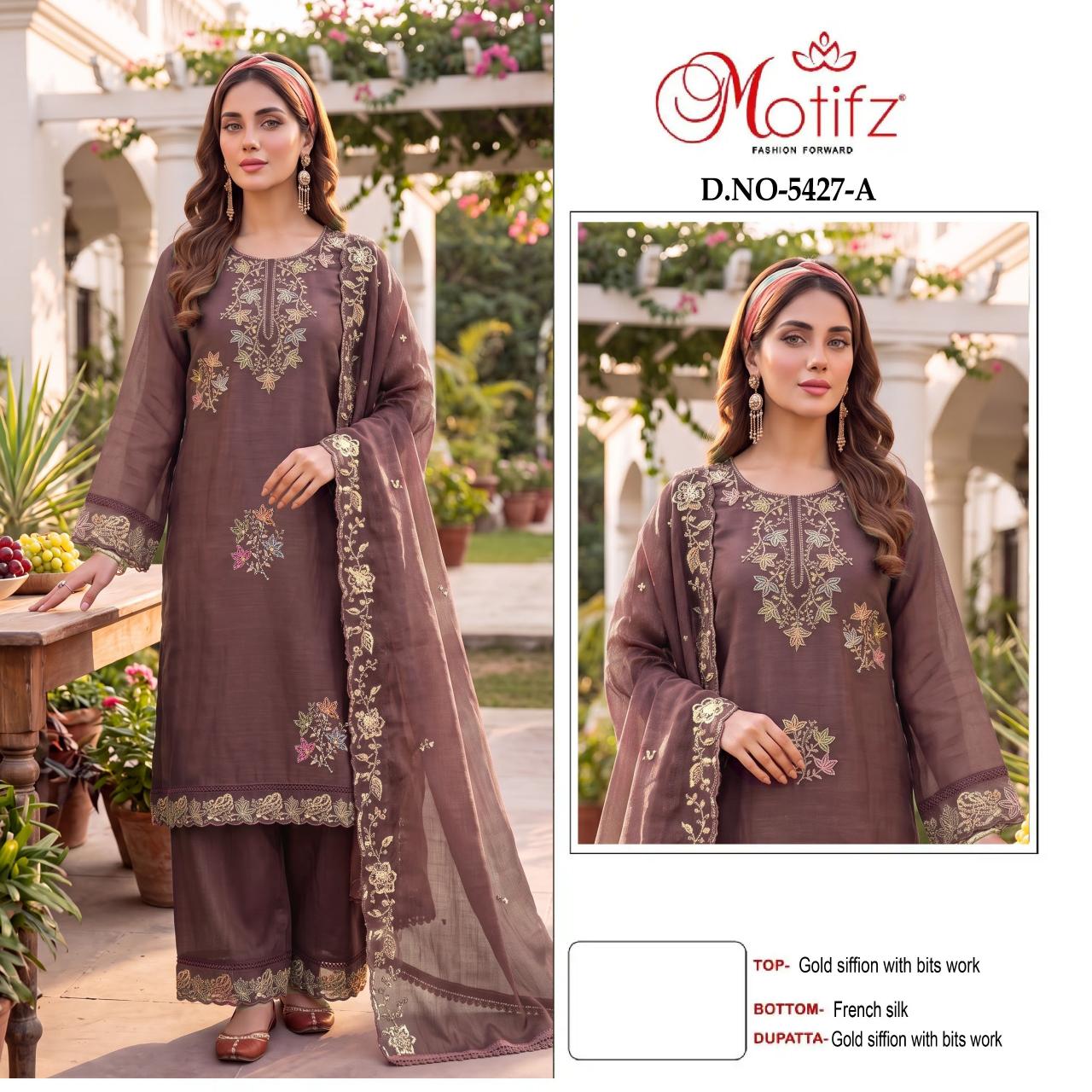 Motifz 5427 catalog wholesale pakistani suits buy online
