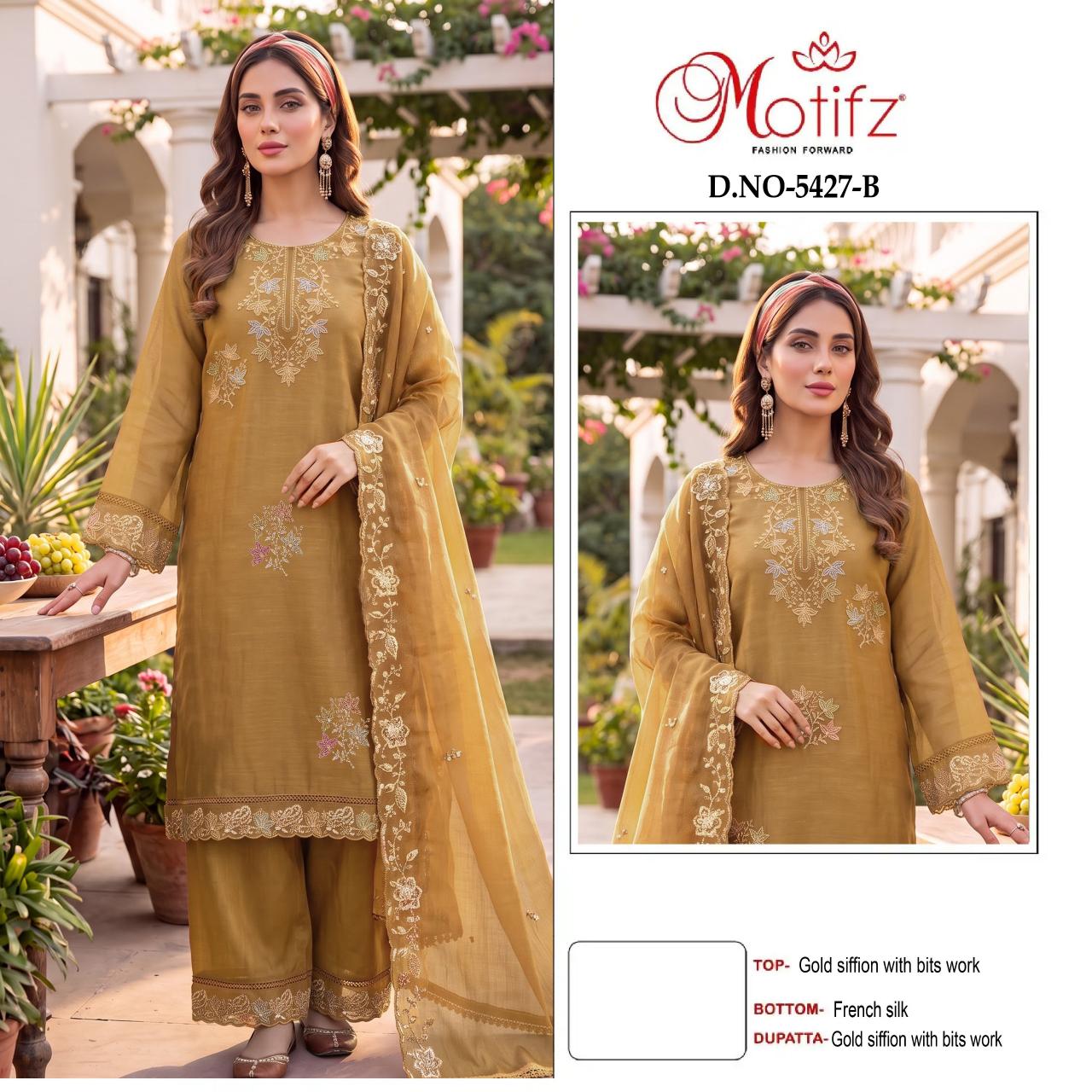 Motifz 5427 catalog wholesale pakistani suits buy online