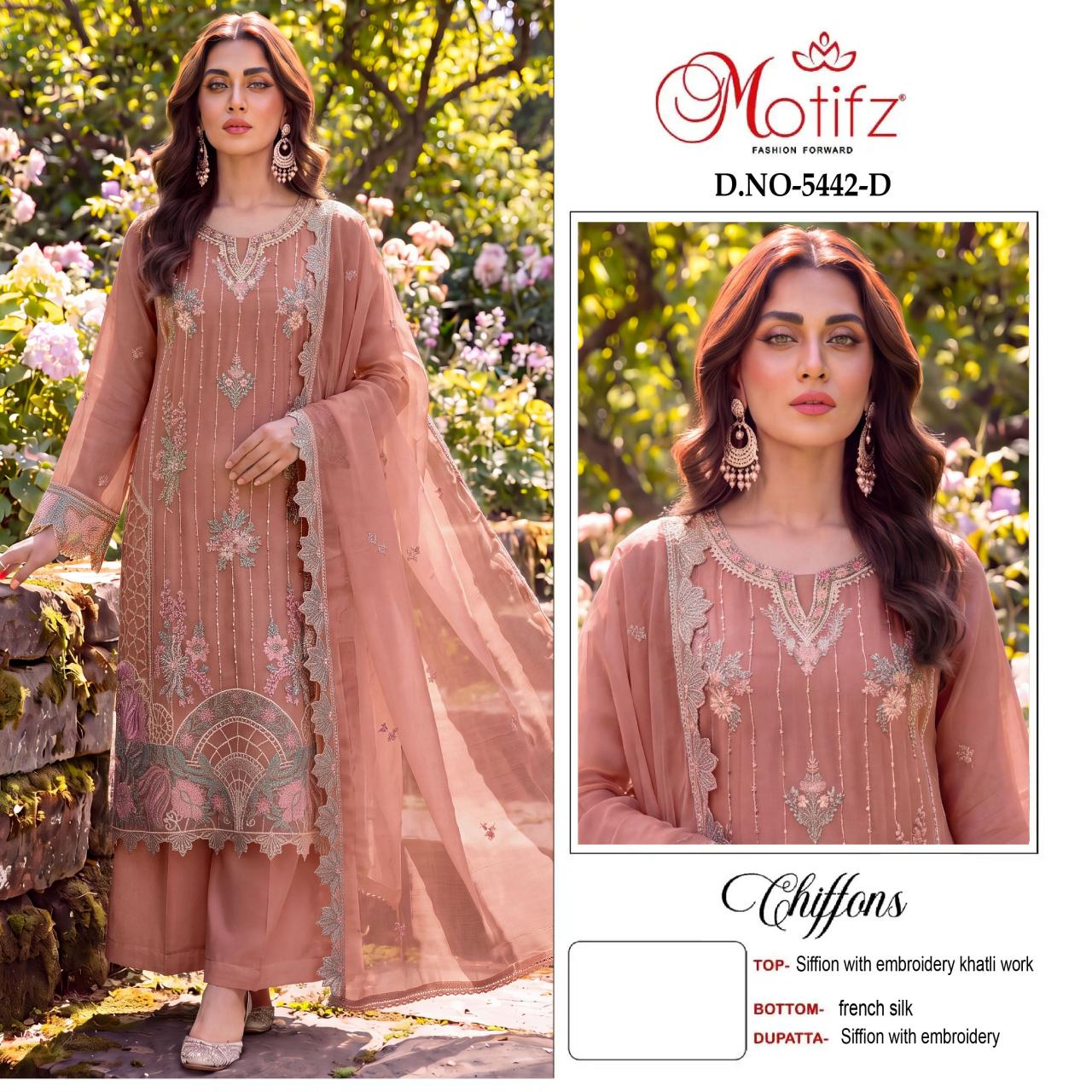 Motifz 5442 catalog pakistani suits wholesale in pakistan