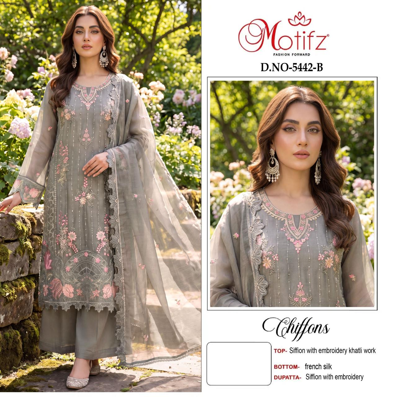 Motifz 5442 catalog pakistani suits wholesale in pakistan