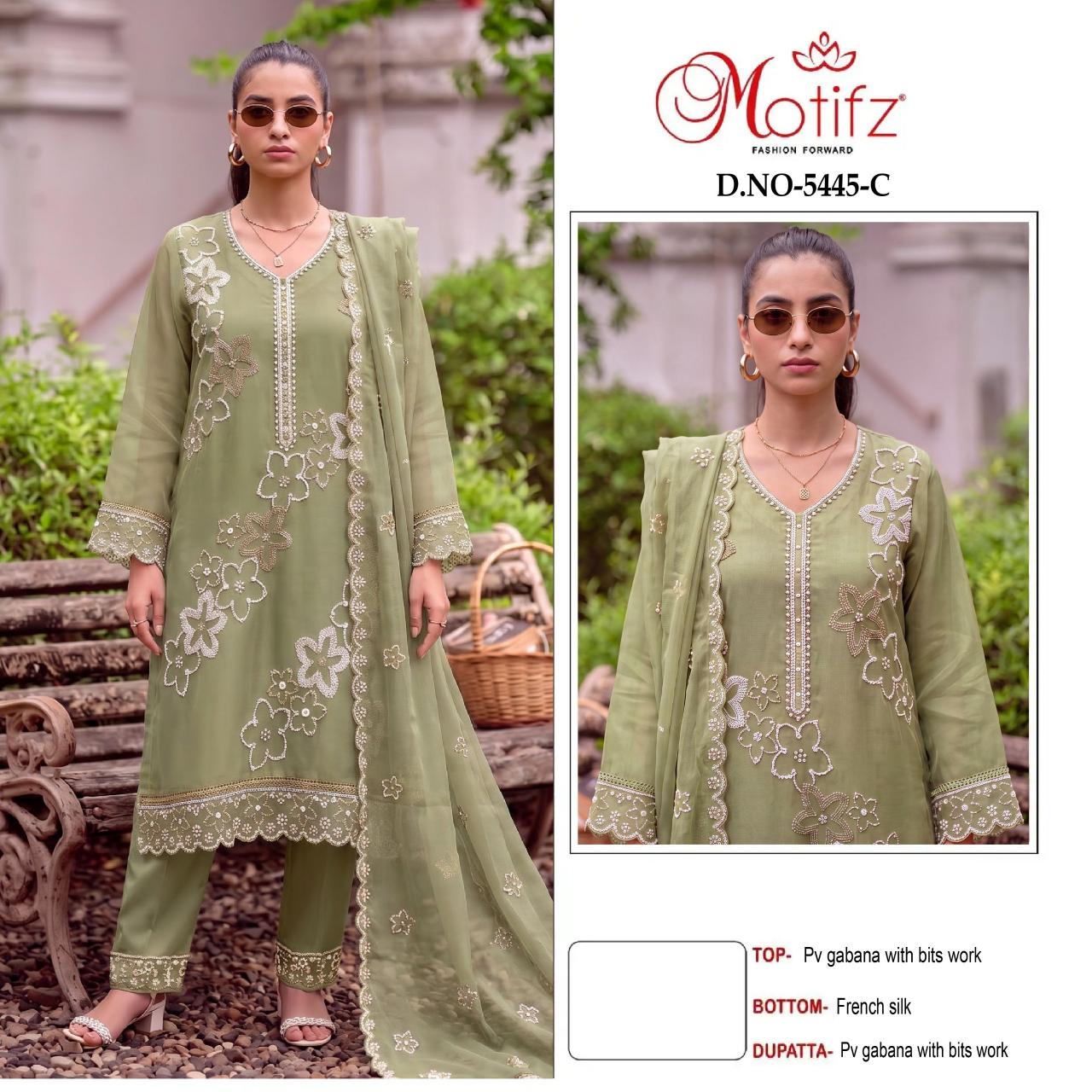 Motifz 5445 catalog pakistani suits for women wholesale
