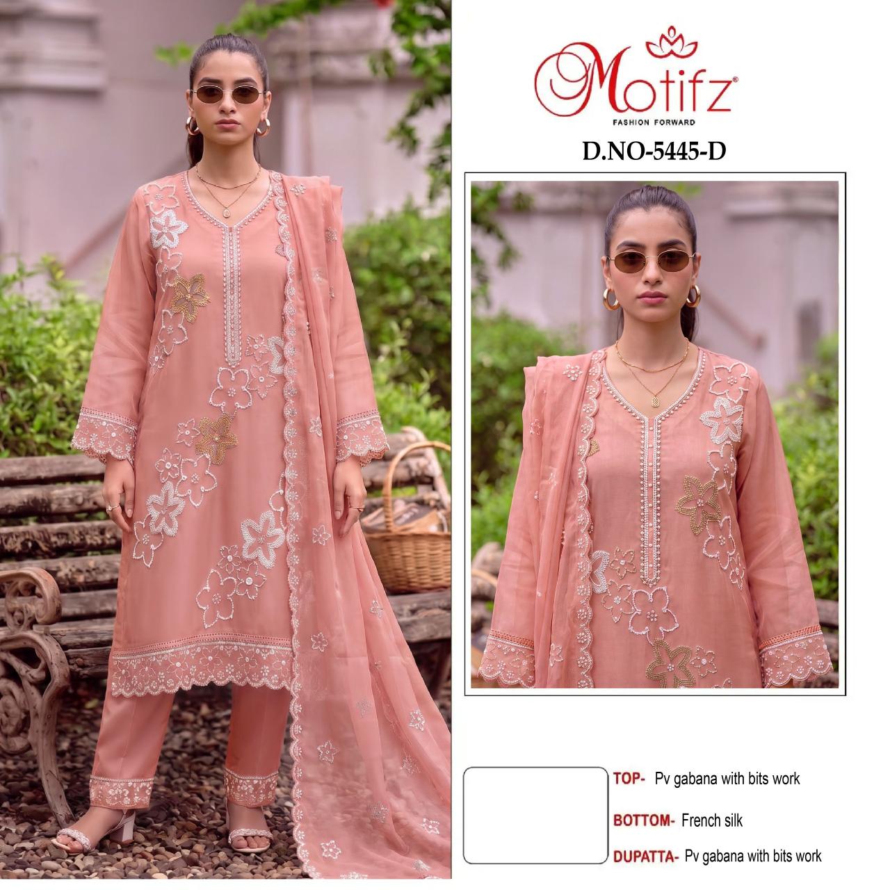 Motifz 5445 catalog pakistani suits for women wholesale