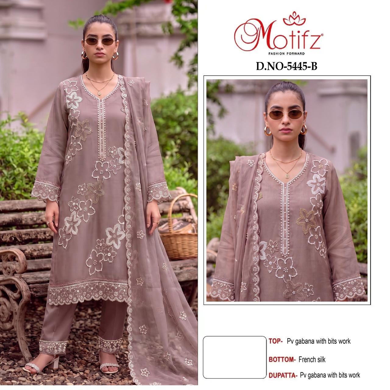 Motifz 5445 catalog pakistani suits for women wholesale