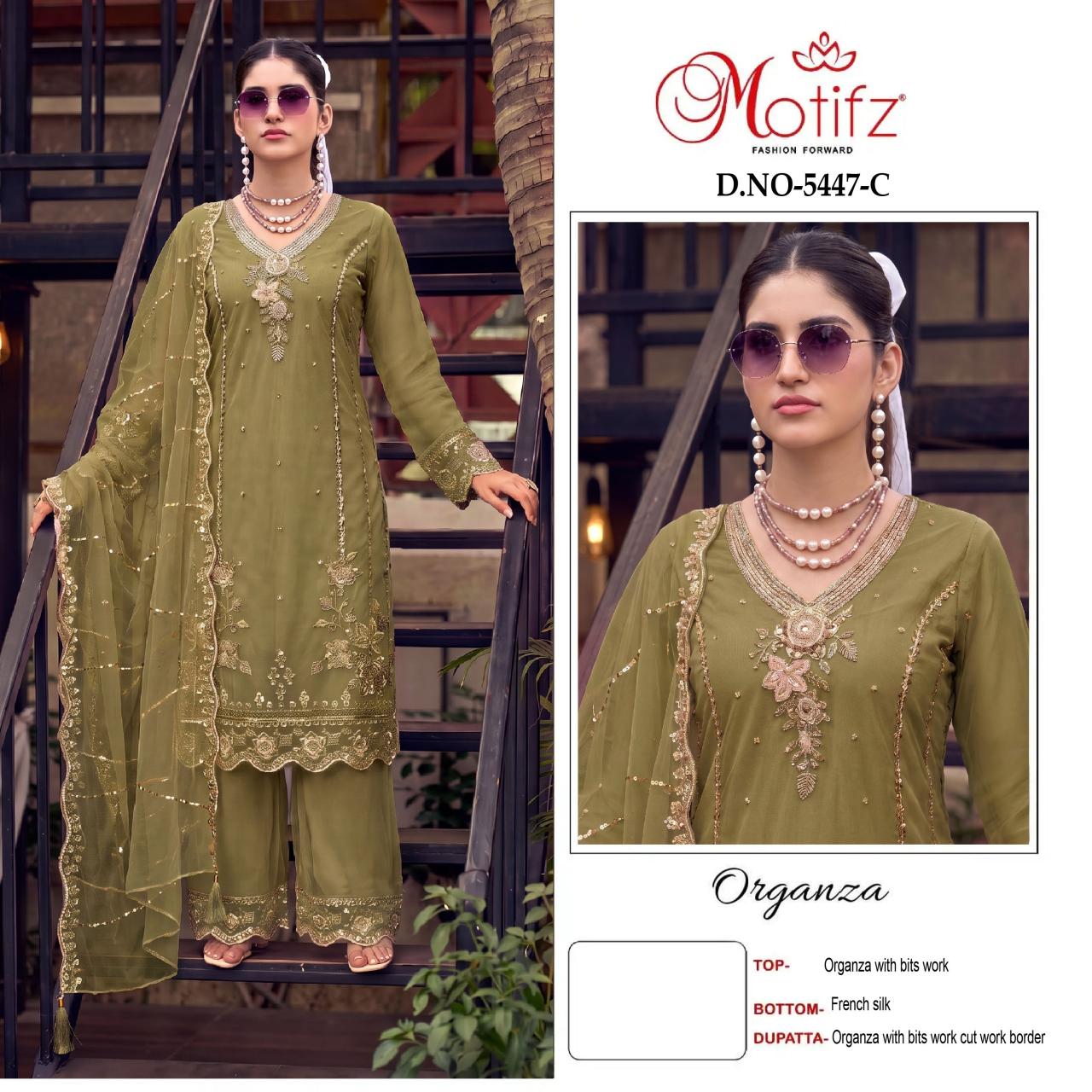 Motifz 5447 catalog pakistani suits wholesalers in hyderabad