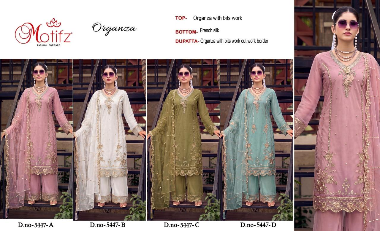 Motifz 5447 catalog pakistani suits wholesalers in hyderabad