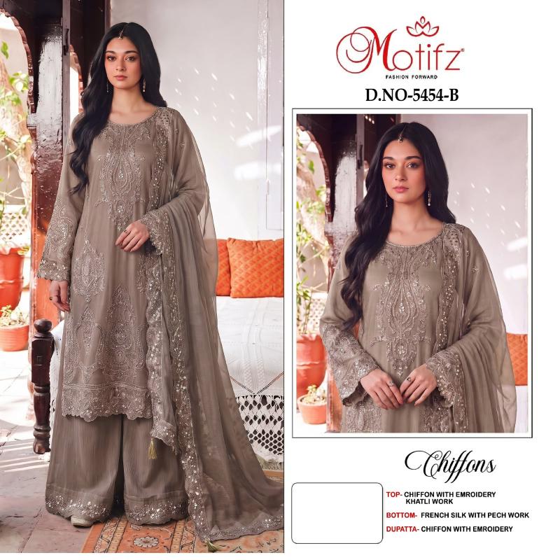 Motifz 5454 catalog wholesale pakistani designer suits