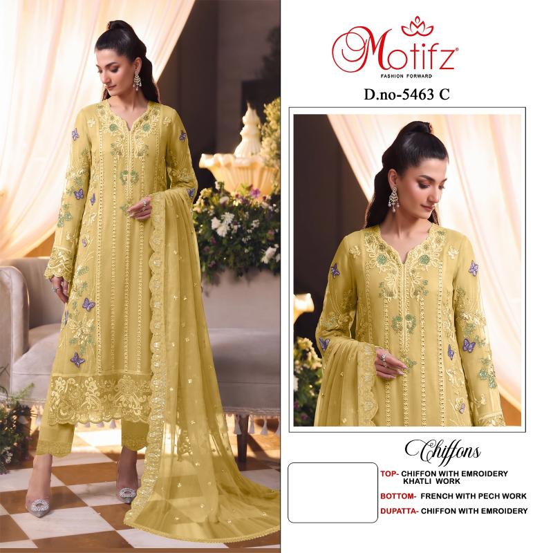 Motifz 5463 catalog pakistani lawn suits wholesale in hyderabad