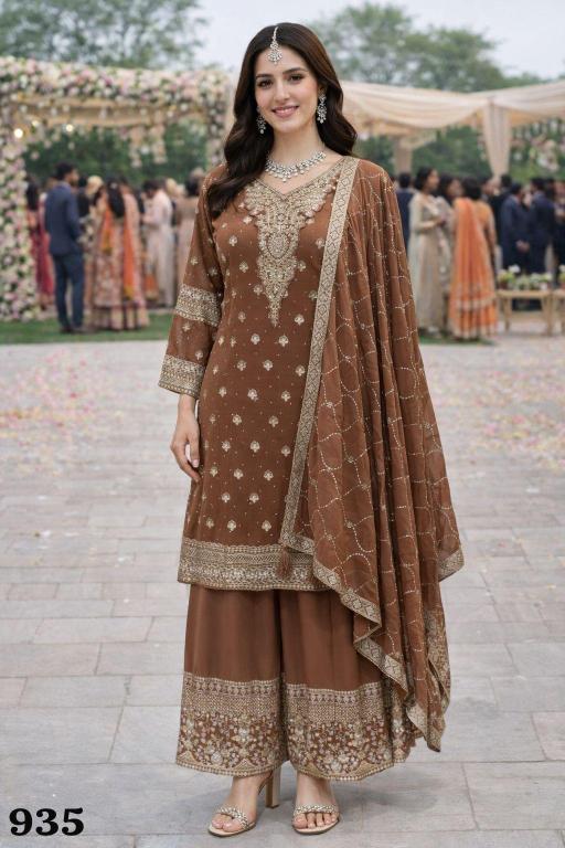 Mrudangi 935 & 936 catalog designer salwar kameez wholesale in kolkata
