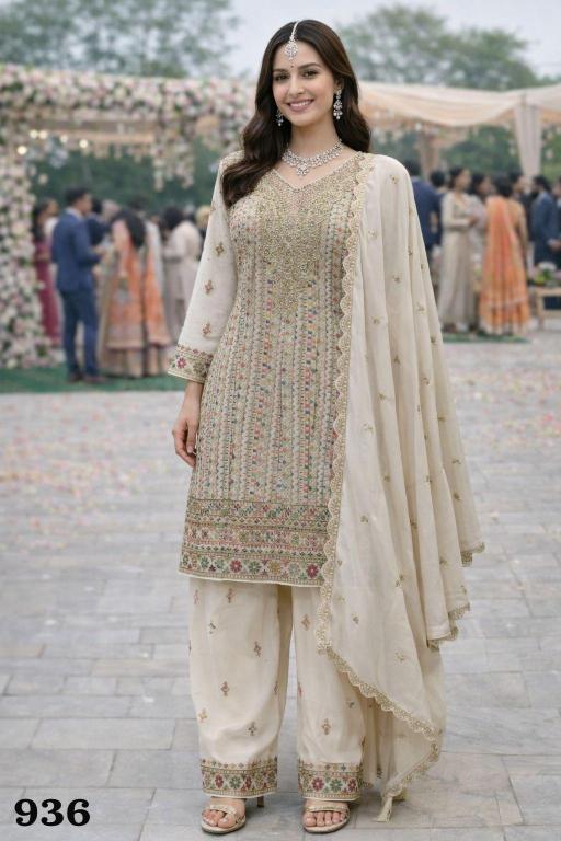 Mrudangi 935 & 936 catalog designer salwar kameez wholesale in kolkata