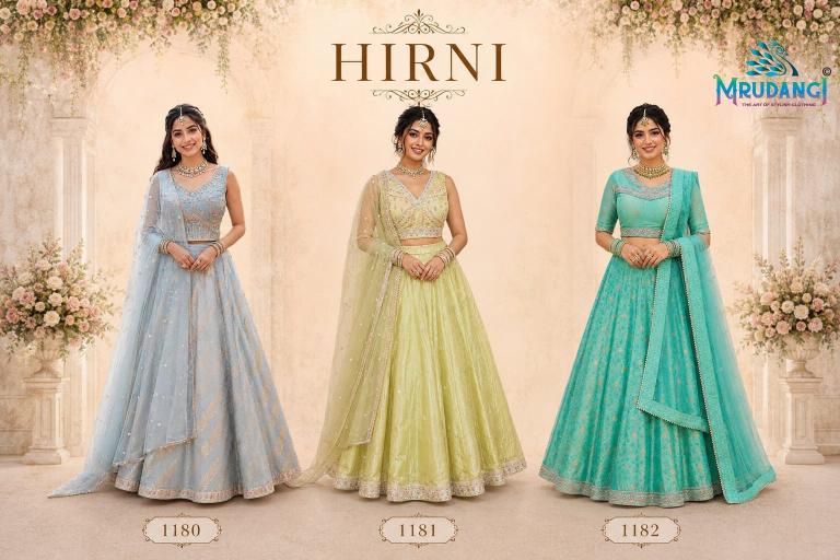 Mrudangi Hirni catalog sasha wholesale lehenga