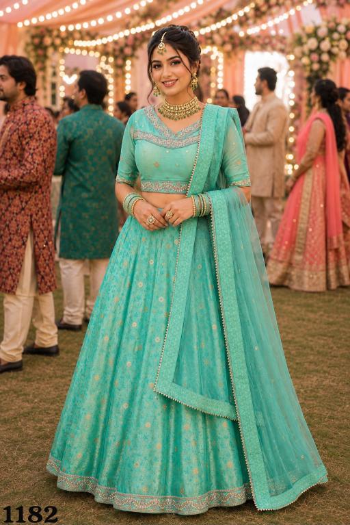 Mrudangi Hirni catalog sasha wholesale lehenga