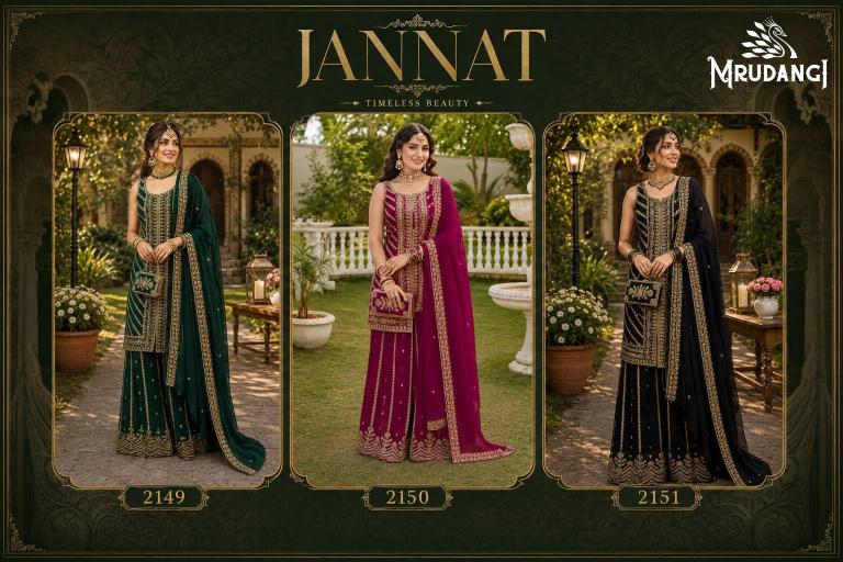 Mrudangi Jannat catalog wholesale designer salwar kameez