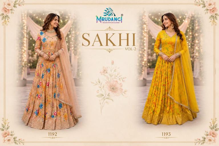 Mrudangi Sakhi vol 2 catalog designer kurtis collection online india wholesale