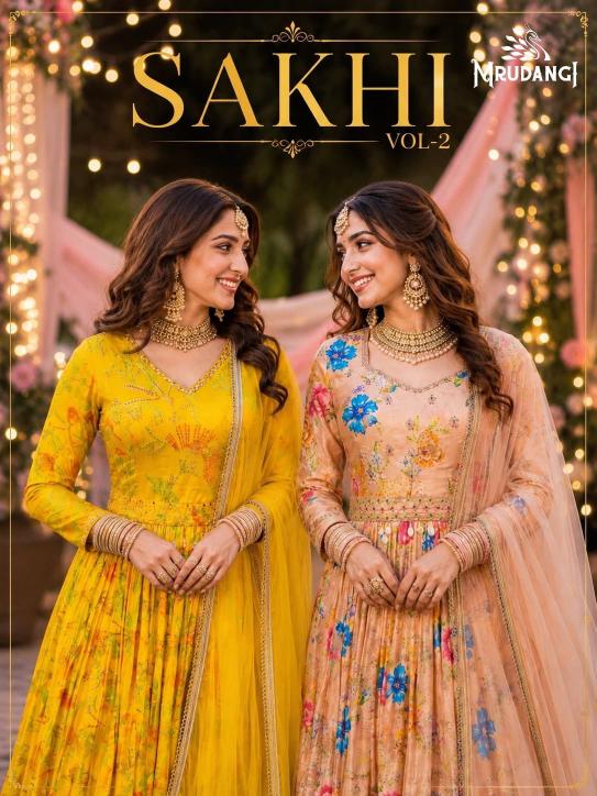 Mrudangi Sakhi vol 2 catalog designer kurtis collection online india wholesale