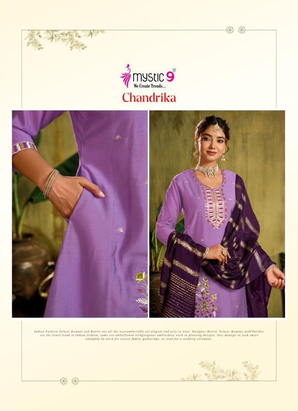Mystic 9 Chandrika vol 1 catalog kurti wholesale price in kolkata