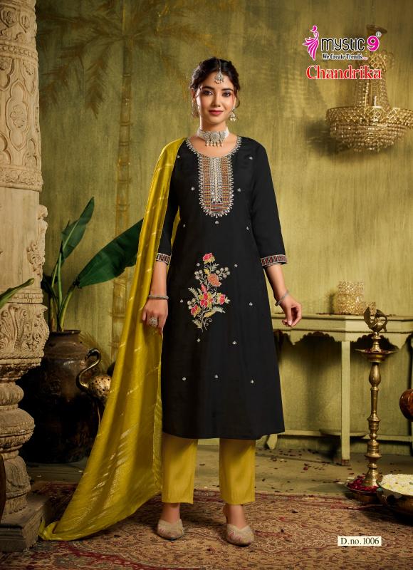 Mystic 9 Chandrika vol 1 catalog kurti wholesale price in kolkata