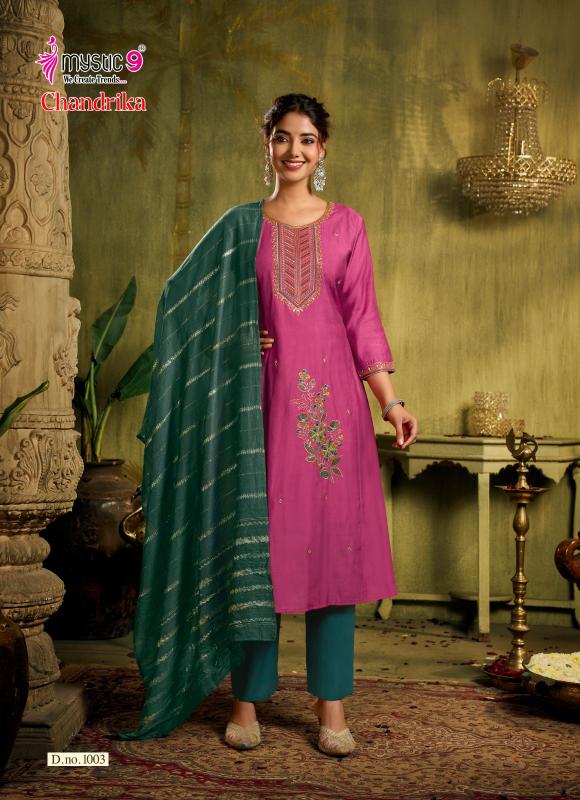 Mystic 9 Chandrika vol 1 catalog kurti wholesale price in kolkata