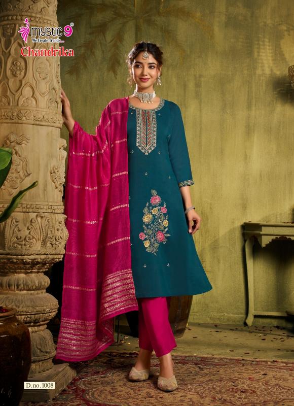 Mystic 9 Chandrika vol 1 catalog kurti wholesale price in kolkata