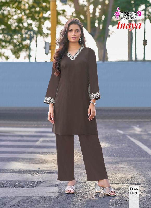 Mystic 9 Inaya Vol 1 catalog dubai co ord set wholesalers