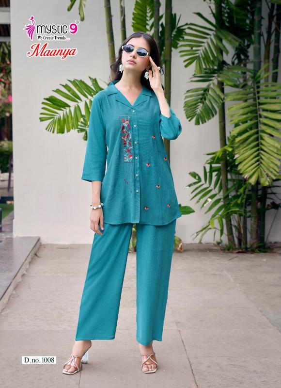 Mystic 9 Maanya Vol 1 catalog coord set wholesale in mumbai