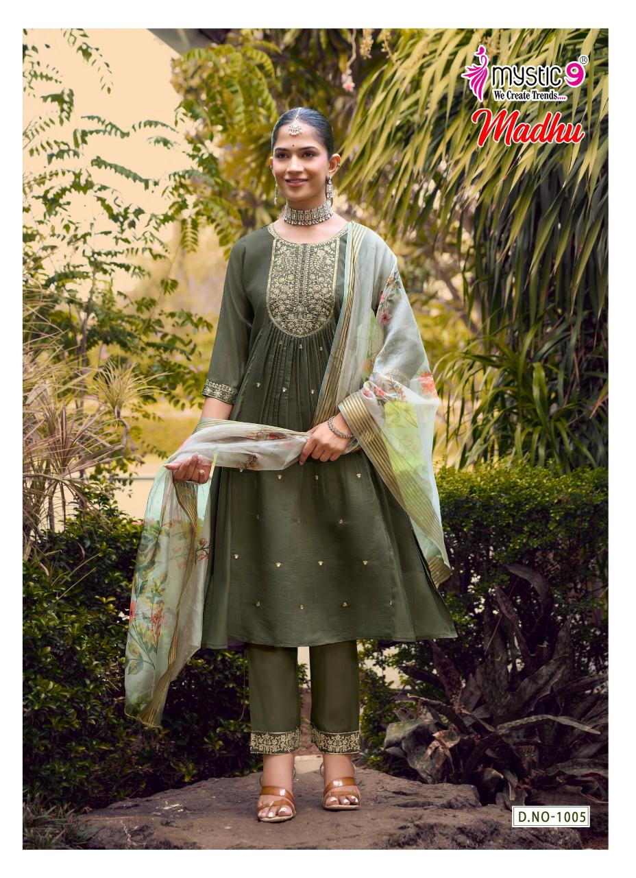 Mystic 9 Madhu Vol 1 catalog designer kurtis buy online in wholesale price