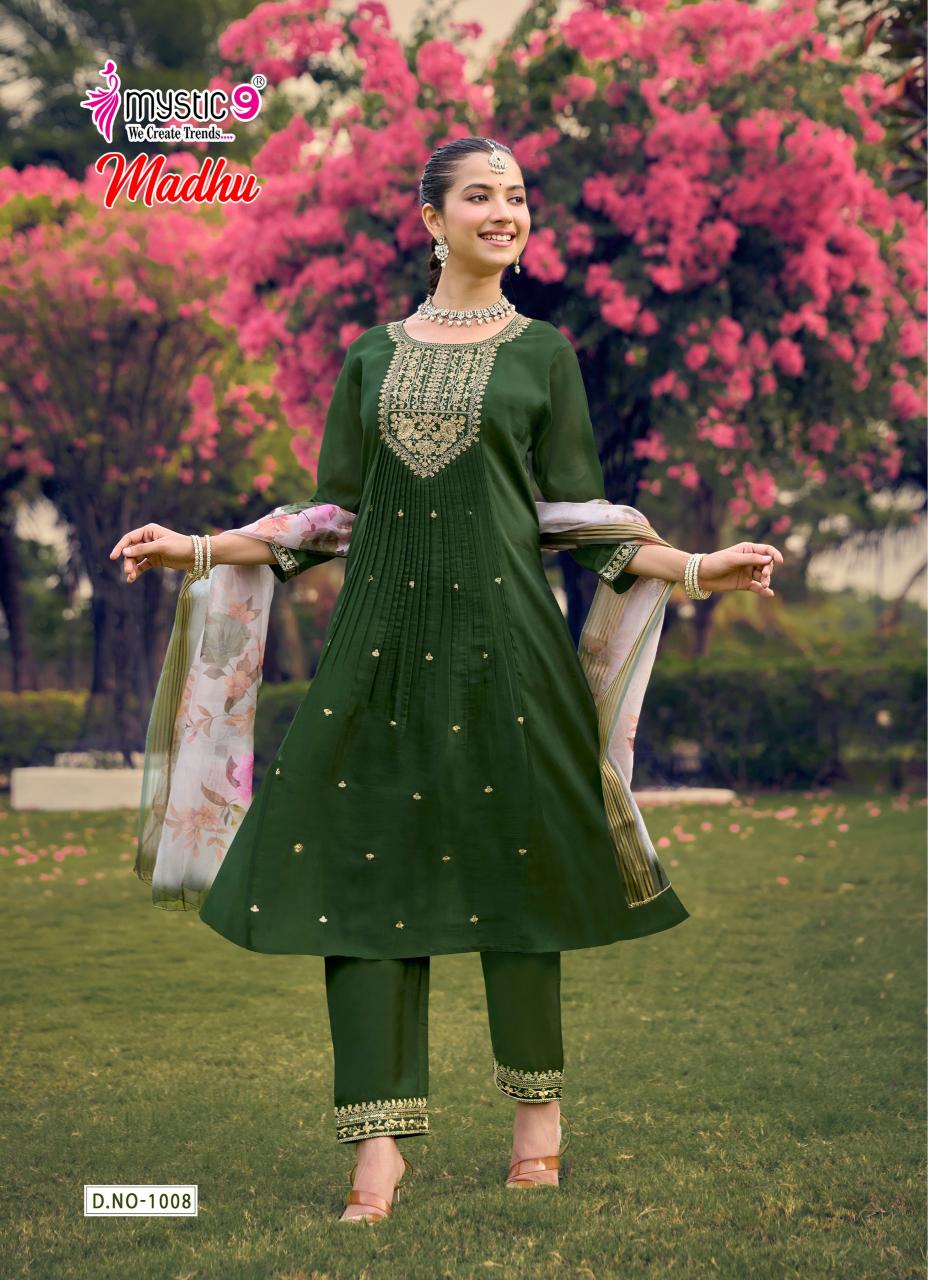 Mystic 9 Madhu Vol 1 catalog designer kurtis buy online in wholesale price