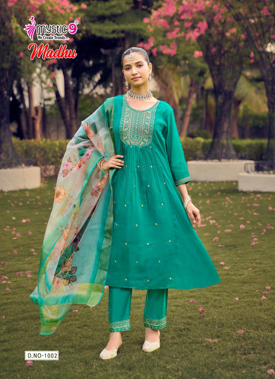 Mystic 9 Madhu Vol 1 catalog designer kurtis buy online in wholesale price
