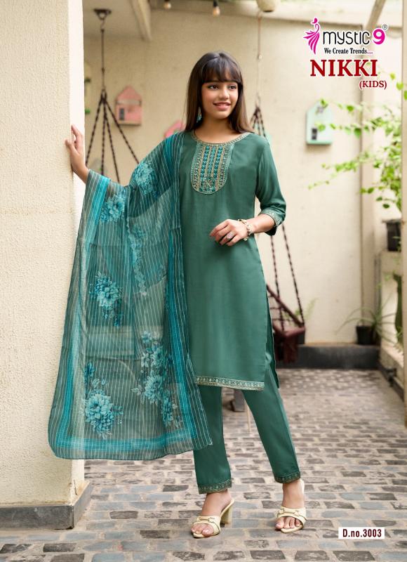 Mystic 9 Nikki vol 3 catalog wholesale kids wear in India
