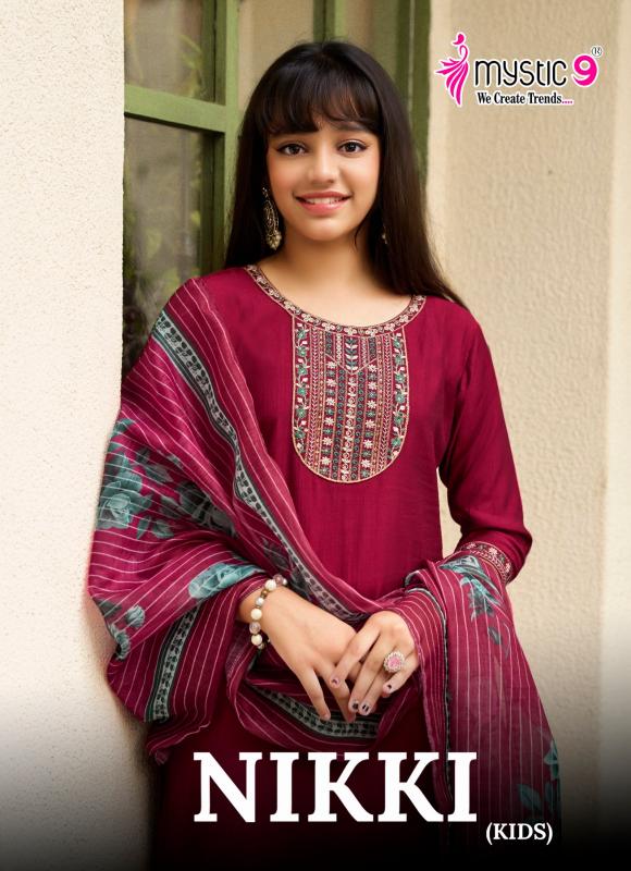 Mystic 9 Nikki vol 3 catalog wholesale kids wear in India