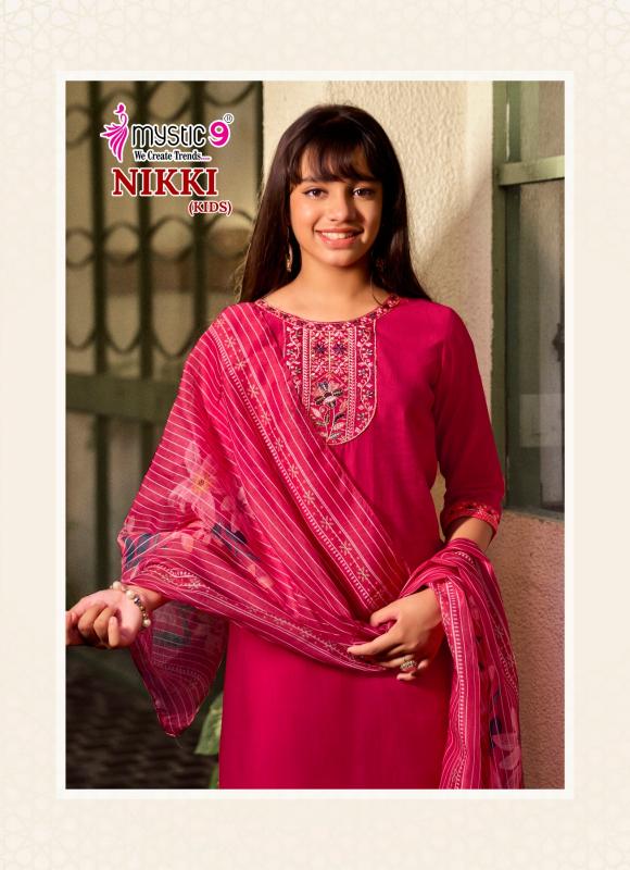 Mystic 9 Nikki vol 3 catalog wholesale kids wear in India