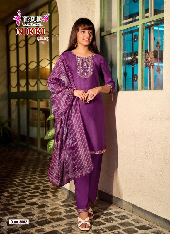 Mystic 9 Nikki vol 3 catalog wholesale kids wear in India