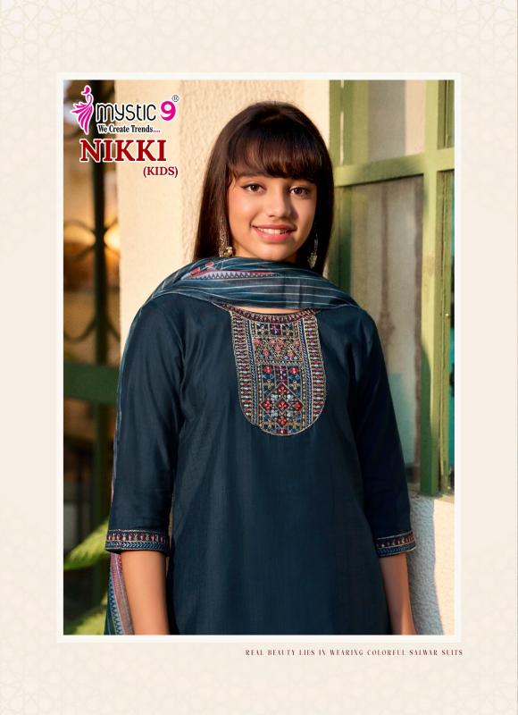 Mystic 9 Nikki vol 3 catalog wholesale kids wear in India