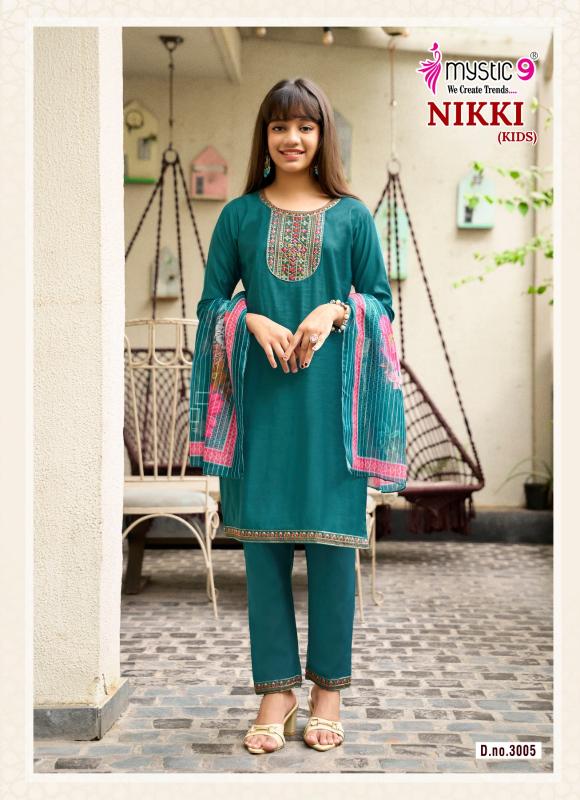 Mystic 9 Nikki vol 3 catalog wholesale kids wear in India